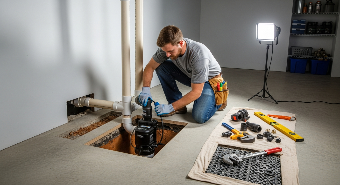 Professional sump pump replacement service in Los Angeles